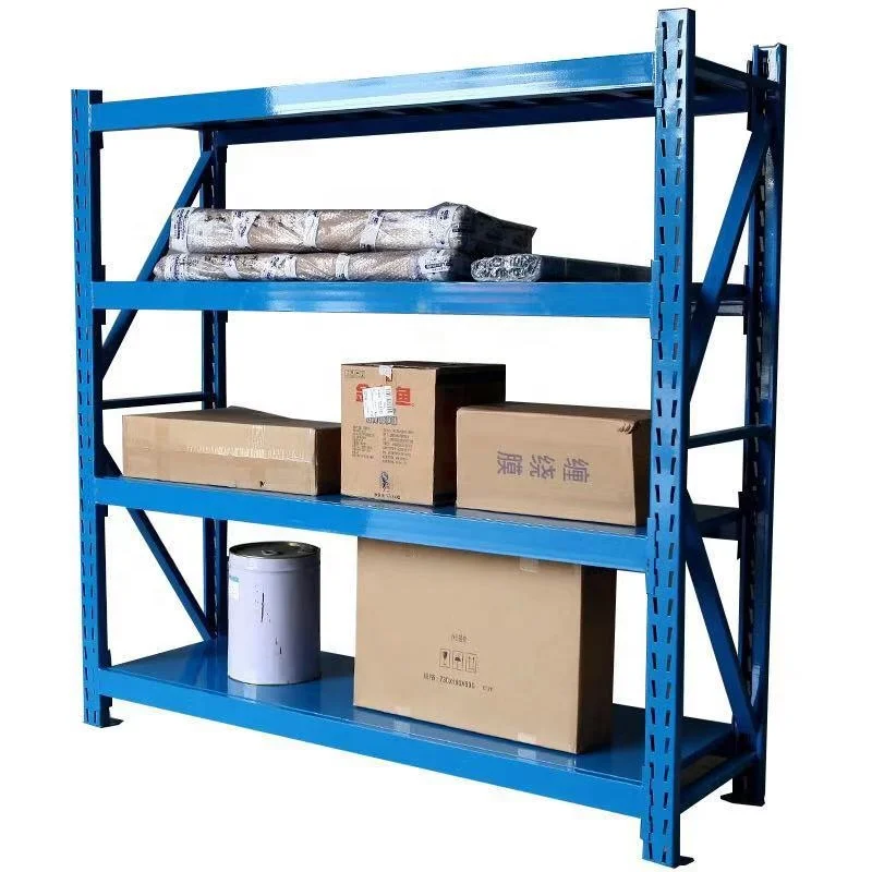 
Factory customized Hot sale 500kg capacity medium-size pallet steel warehouse rack 