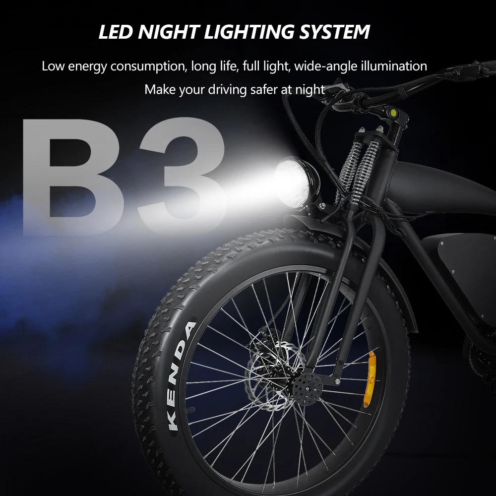 Factory 48V Powerful Disc Brake 18.3Ah Integrated Battery 2 Wheel Electric Bike Bicycle Hybrid