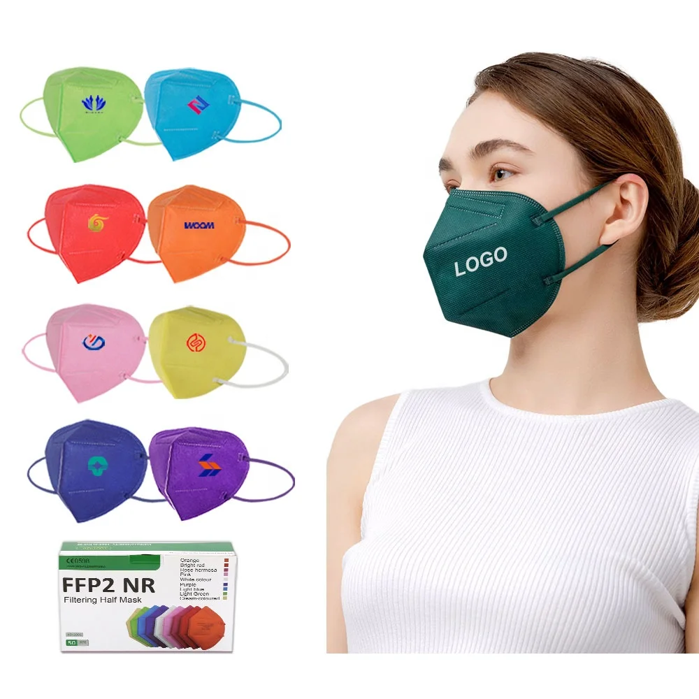 Andum CE Certificate Factory Wholesale Price 5PLY Supply mask ffp2 eu manufacturers  black europe Breathable Respirator