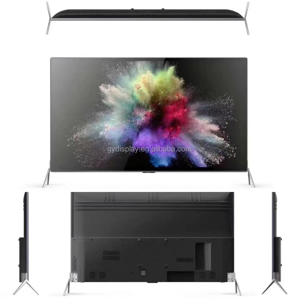 Factory  55 Inch  Crack-proof LCD Advertising Screen Display 4K FHD Scratch-resistant Screen Floor Digital Signage and Displays