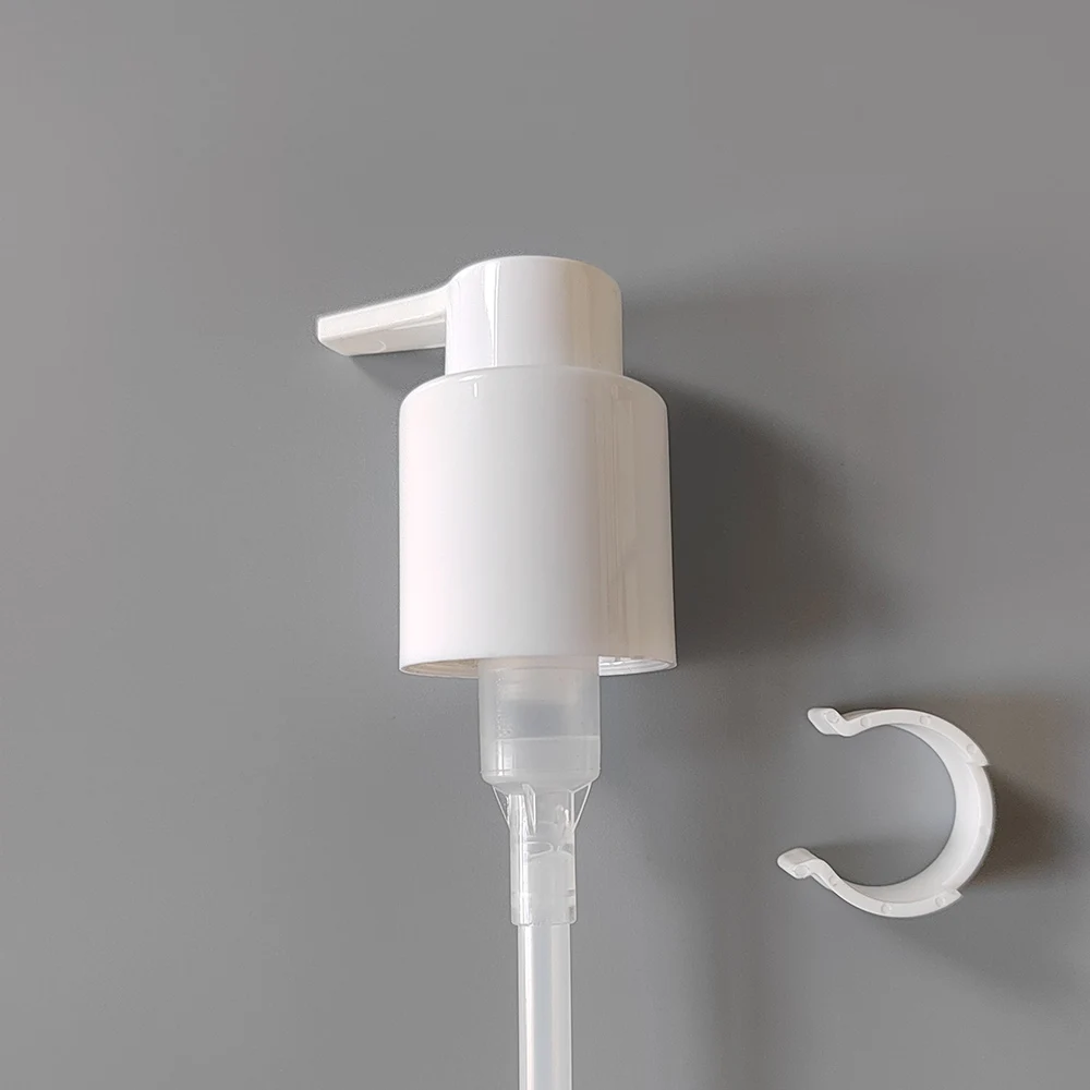 Factory Price 24/410 Short Nozzle Aluminum Plastic Cream Sprayer Cap For 120ml Plastic Bottle With Cream Pump