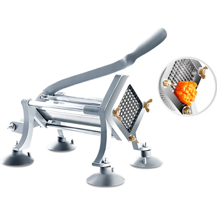 Manual hand steel potato chopper potato finger chips french fry cutter french fries cutting machine