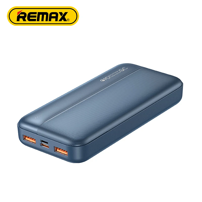 Remax RPP-213 Multi-Protection PD20W QC22.5W Dual-Terminal Fast Charge Mini Small C Qc 3.0 Quick Charge 20000 Mah Power Bank