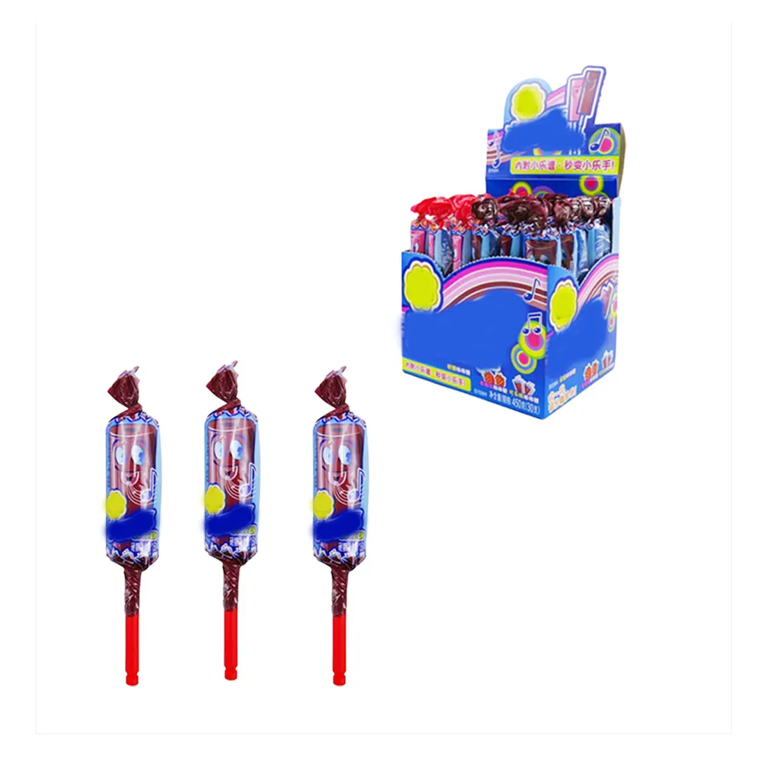 New product china toys supplier  whistle shape lollypop candy toy lollipop candy