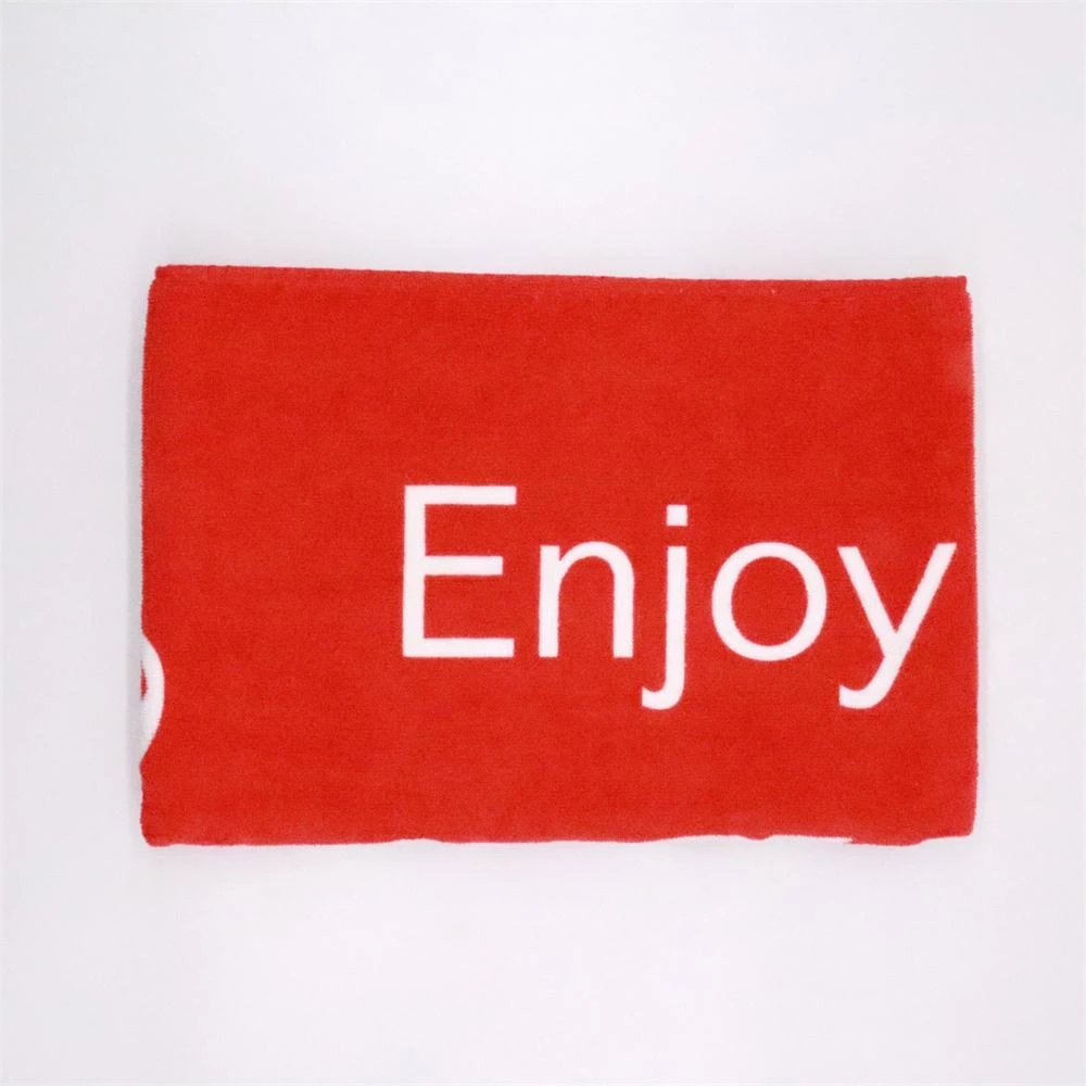 Factory Price Promotional Quick Dry Microfibre Logo Beach Towel Custom Printed