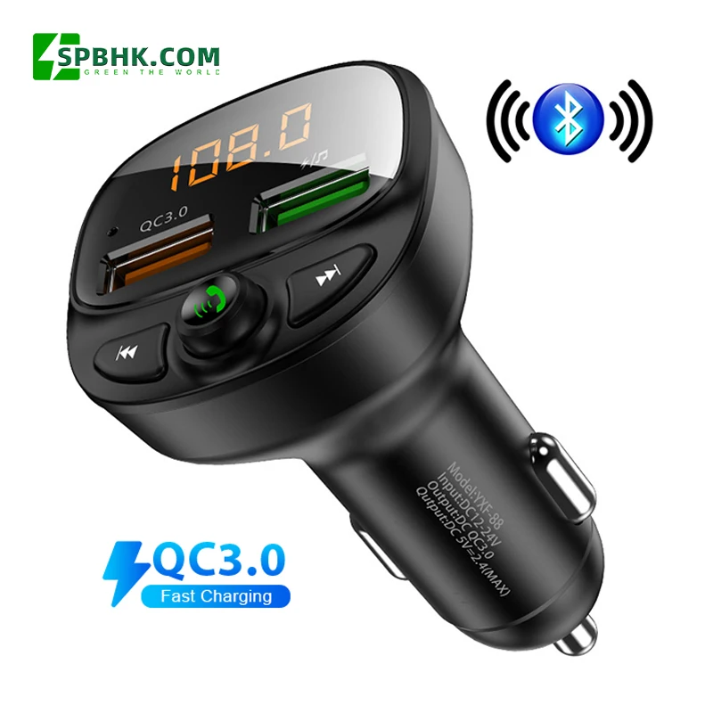 Car Charger Pd 18w 20w Adapter Oem Dual Usb Type-c Qc3.0 Fast Car Phone Charger Usb C Fast Usb Car Charger