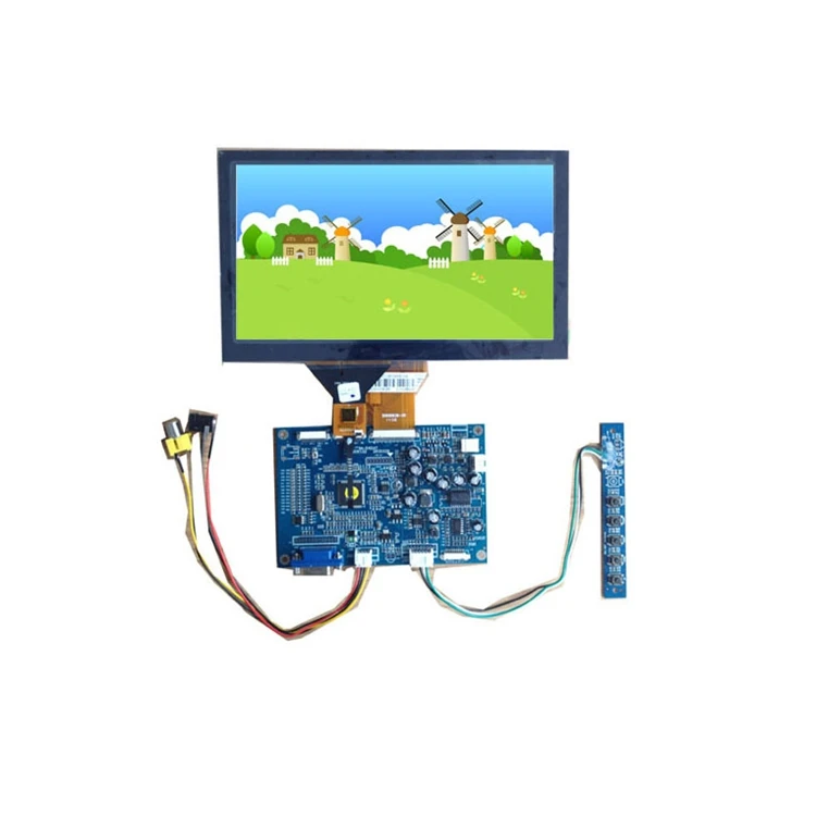 OEM Cheap Price New 9 Inch 800x480 TFT LCD Screen Module Display Lcd Monitor Panel With Driver Board
