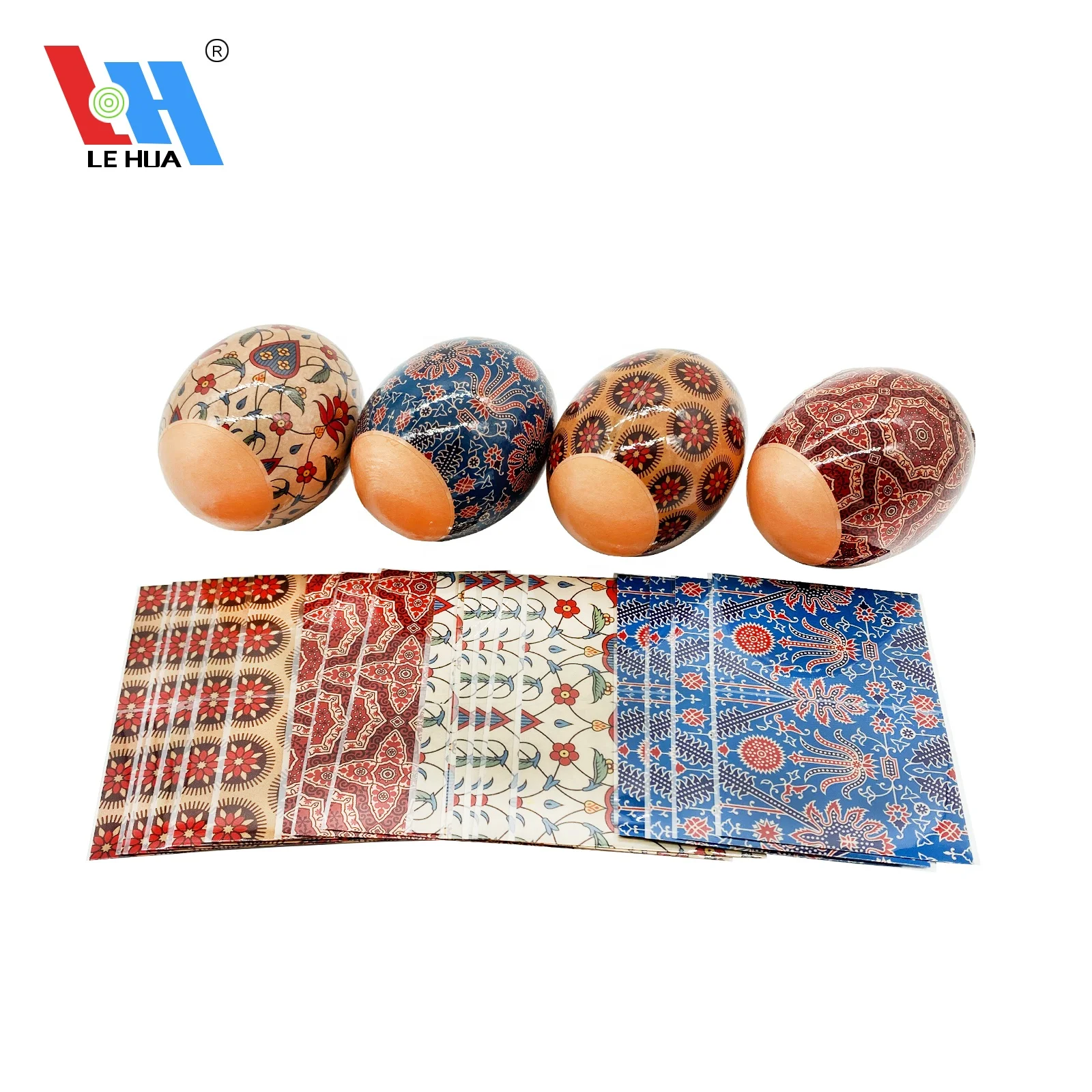 Customized High Quality Colorful PVC Shrink Sleeve Label Shrink Wrap Label for Easter Eggs
