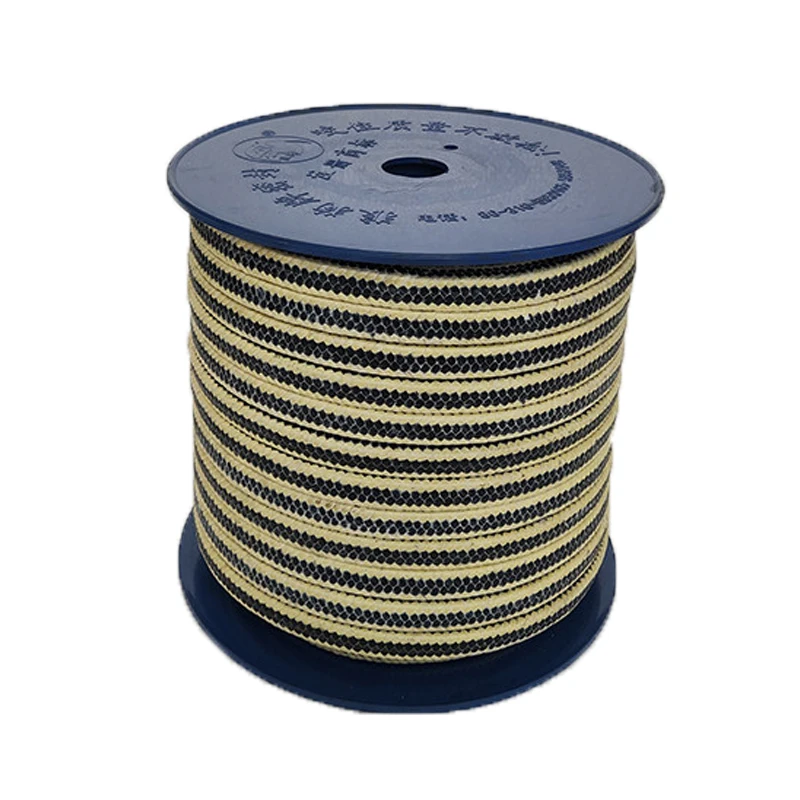 Customized High Wear Resistant Braided Aramid Corner Black Ptfe Gland packing