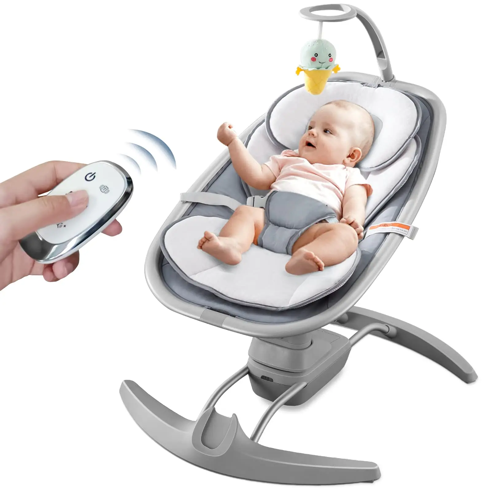Factory Latest cradle swingBaby Electric Adjustable Swing Automatic Baby Sleeping Cribs with Music baby rocking chair