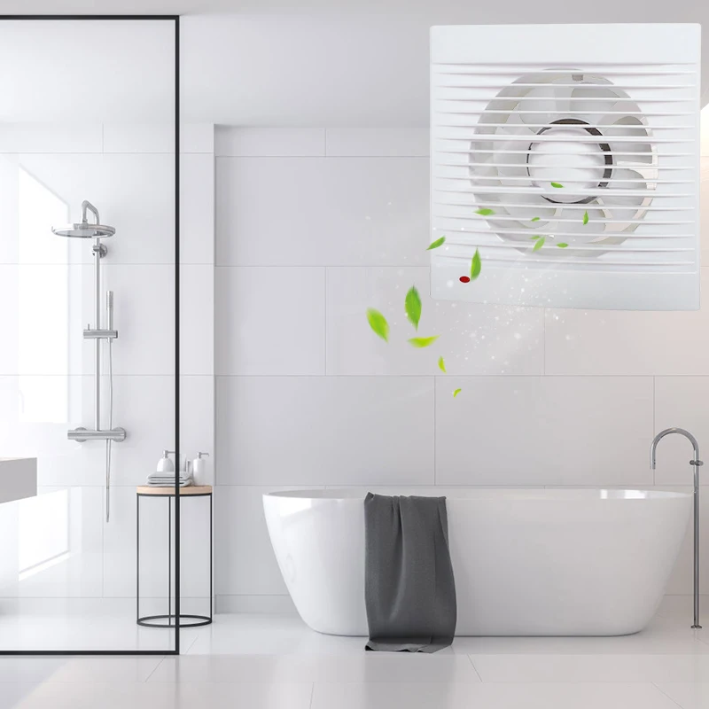 Smart Electric Motor Ventilation Fan 150mm Toilet Ceiling Exhaust Fan 6 Inch Bathroom Household Electric Appliances Water Proof