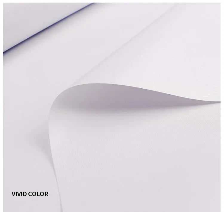 Wholesale 440gsm New Glossy Pvc Flex Banner Factory Price Plain  Flex Banner Poster Materials