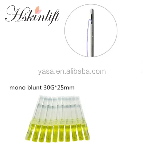 Hskinlift threadneedles meso lifting face fio pdo lift eye brow thread barb 4d  korea