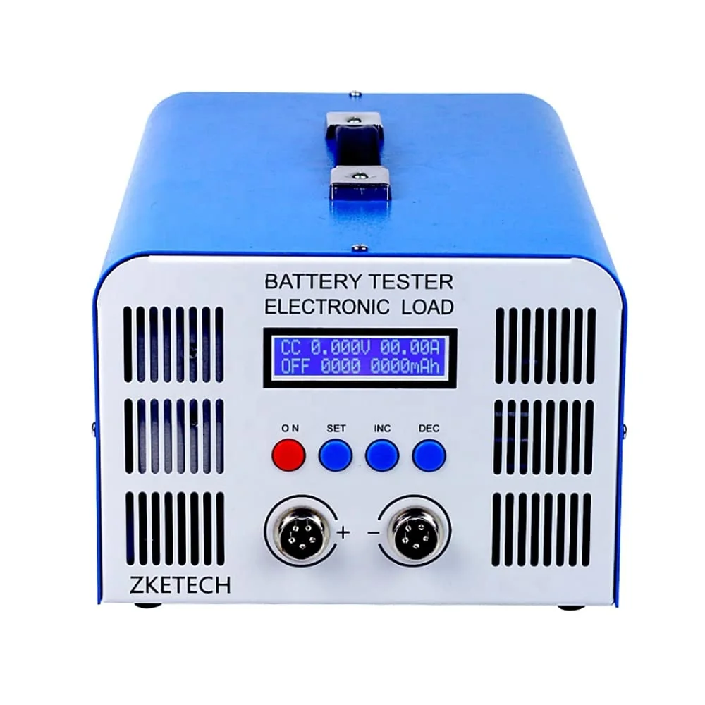 Large Current Lithium Battery Charge Discharge Capacity Tester, 5V 40A LFP ternary Battery Cyclic Tester analyzer zketech
