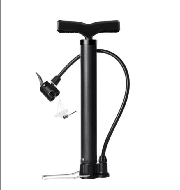 Hand Operated Inflator Pump Mini High Pressure Compressor with Big Gauge Style