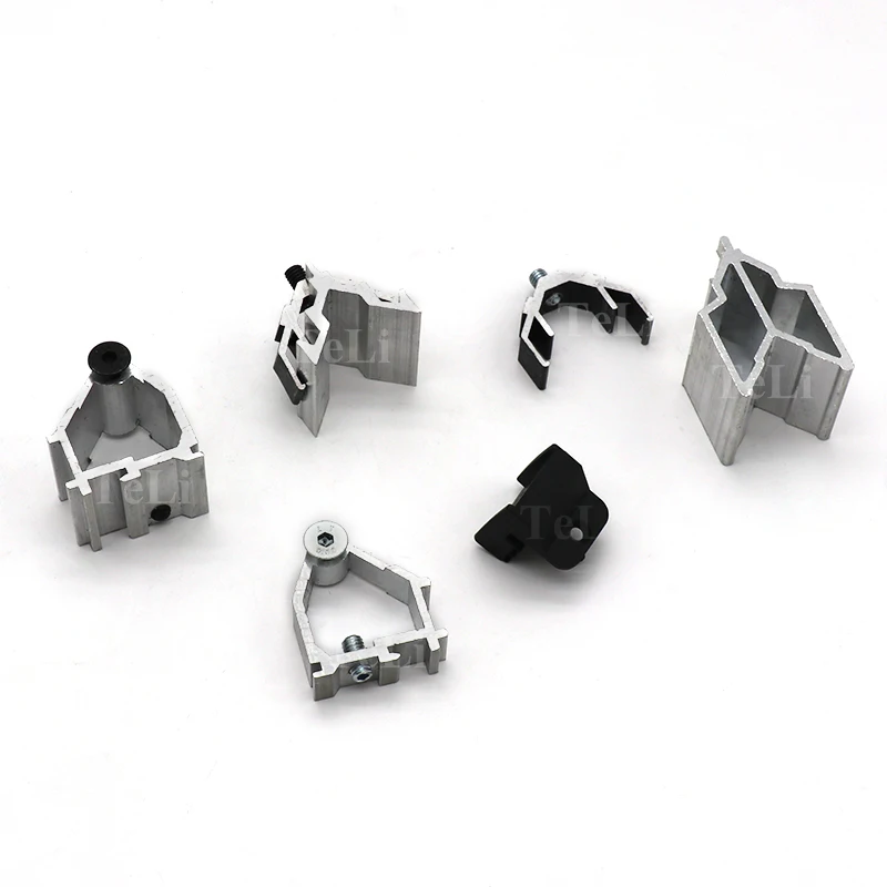 Customizable Injection molding parts Aluminum Door corner joint