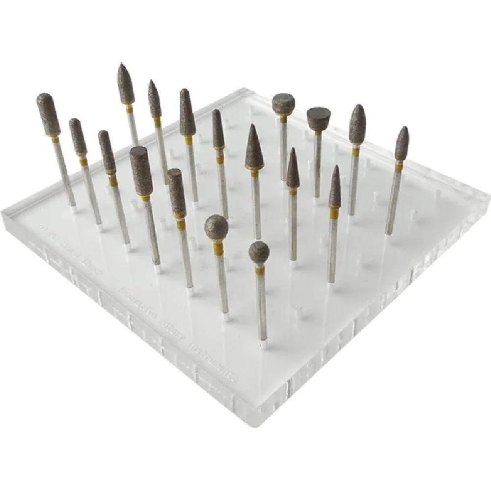 Diamond Bur Fully Sintered Diamond Drills Grind Polish Metal Dental Burs