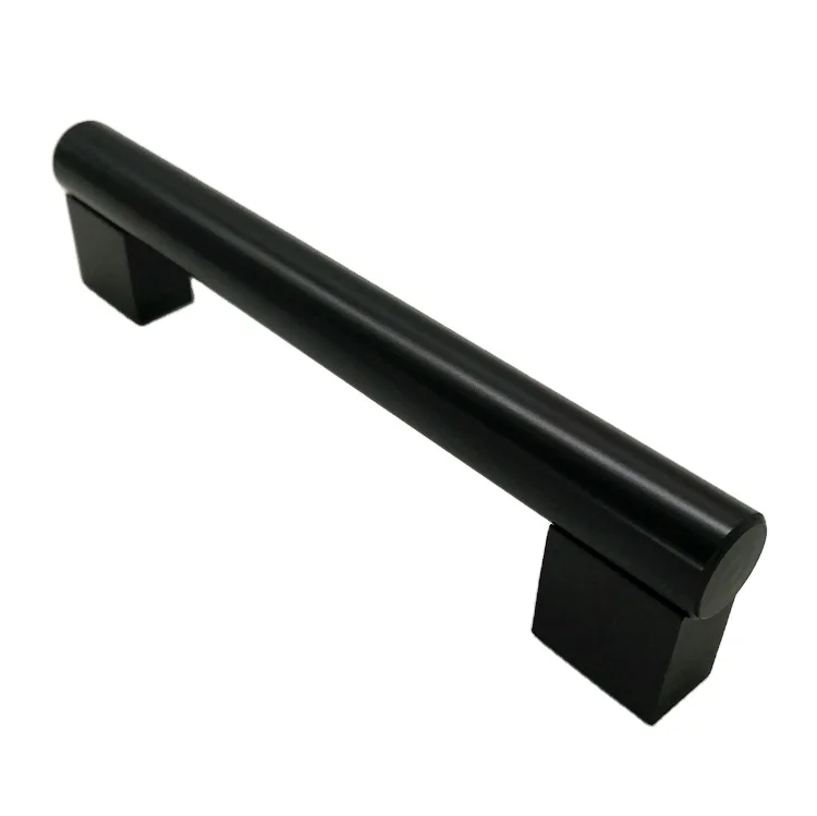 Kitchen Fittings Furniture Handles Kitchen Door Aluminium Profile Black Handle