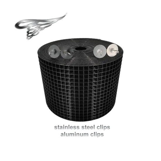 8inch*100ft,1.0mmBlack PVC-Coated Solar Panel Bird Mesh Kits Anti-Bird Proofing Solar Panels Pest Control