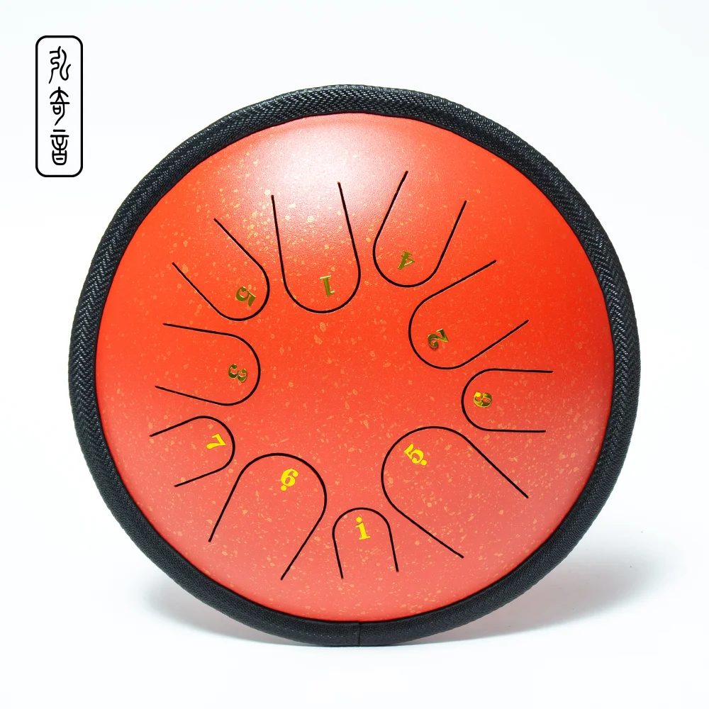 Hot Selling Cheap Percussion Tongue Drum 10 Inch 10 Tone Steel Hand Pan