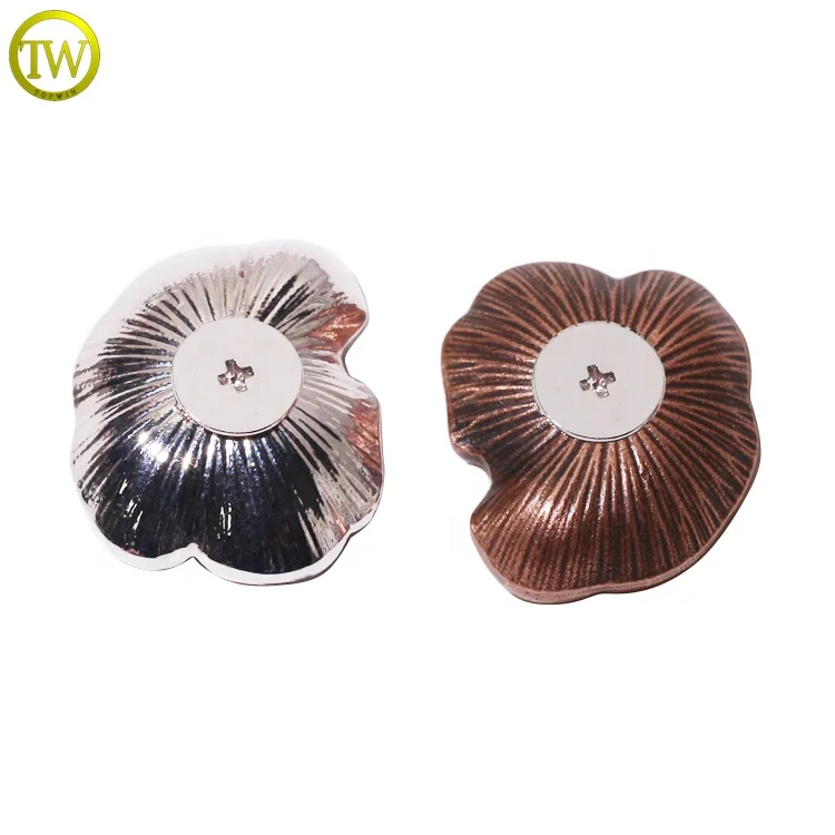 Custom engraved name screw hardware garment decorative stud screw back chicago screw rivets for leather belt accessories