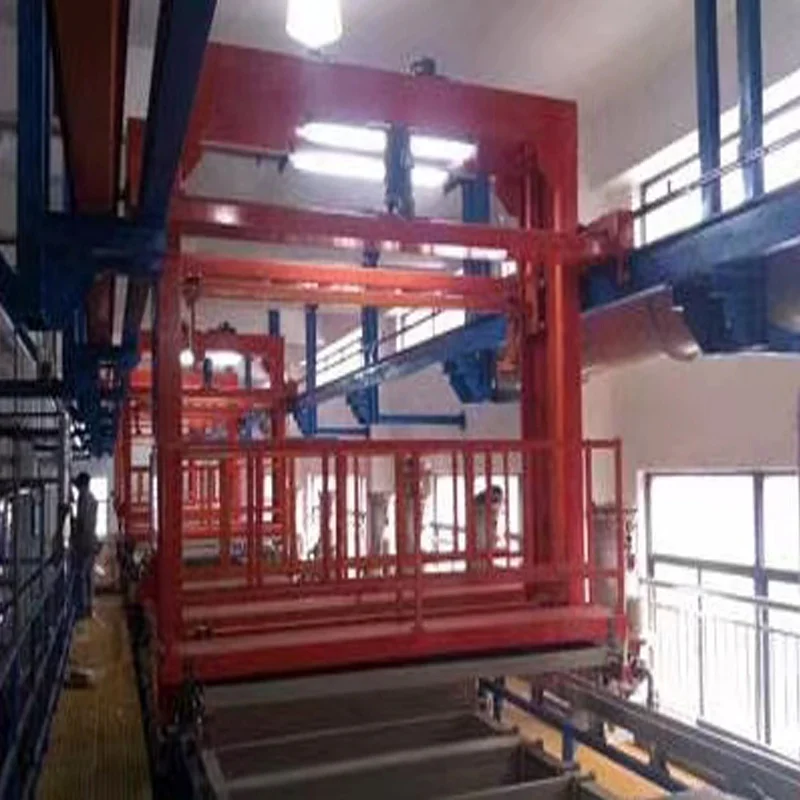 Manual or automatic alkali zinc electroplating production line for metal parts