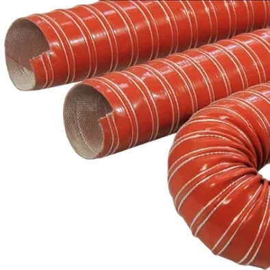 Manufacturer low price sales high heat fabric flexible high temperature neoprene silicone duct hose