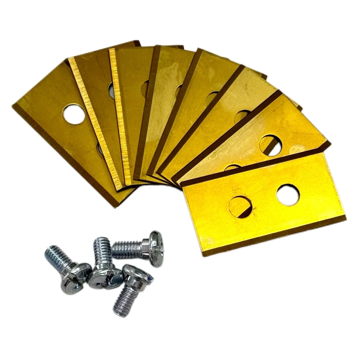 Generic 35*18*0.6 MM Lawn Mower Cutters Knives Blades 9 pcs pack Robotic Mower Blade