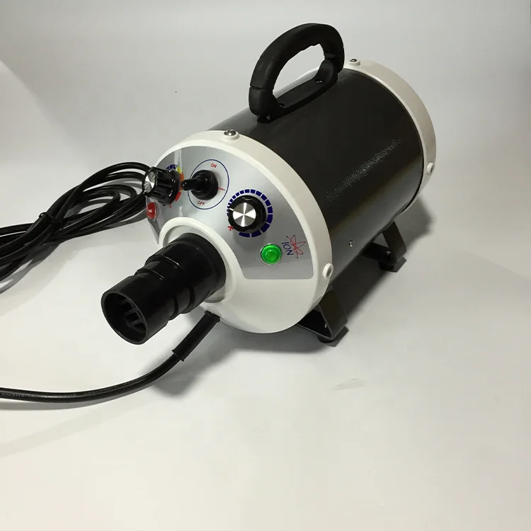 Wholesale Hot Air 52m/S High Speed Stepless Adjustable Pet Grooming Hair Dryer 2800w High Power Quick Dry Pet Dog Dryer Machine