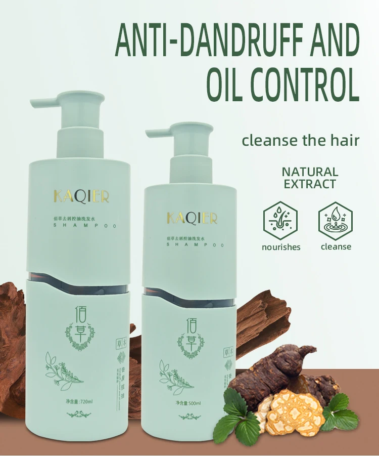 Wholesale Factory High Quality Fluffy Refreshing Anti Hair Loss Shampoo Natural Plant Formula Hair Dandruff Treatment Product