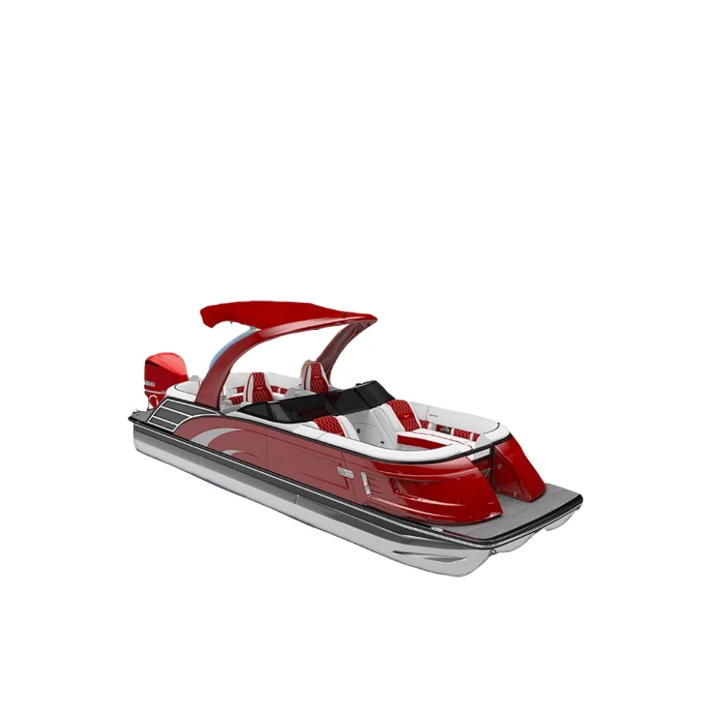 2024 kinlifegroup Luxury Sport Yacht Best Family Party Pontoon Boats Aluminum Material for Surfing CE Certified for Sale