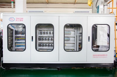 Plastic PP corrugated sheet extrusion making machine