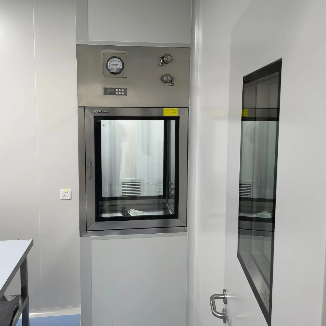 Коробка статического пропуска для чистой комнаты коробка из нержавеющей стали