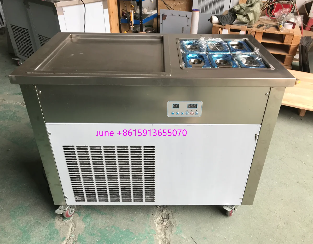 NSF Certified Electro Freeze Fried Table Ice Cream Machine/fried Ice Cream Rolls Machine