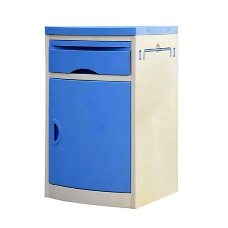 Wholesale ABS plastic nursing home bedside table hospital small bedside tables