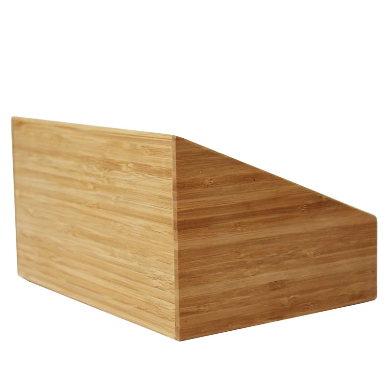 Office Desk Makeup Cosmetic Organizer and Accessories Pen Holder Bamboo Wooden