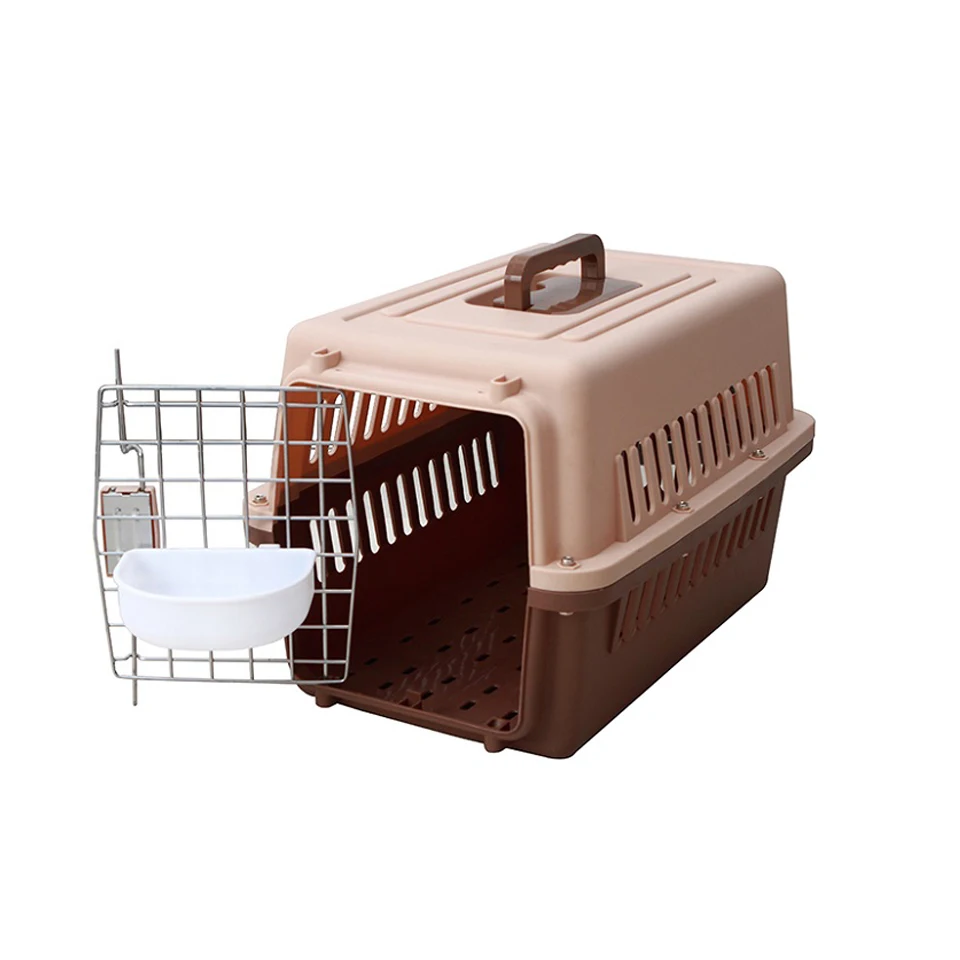 
Good Quality Low Cost Best Cat Travel Carrier Case Cat Crate For Car Travel RLX-001 