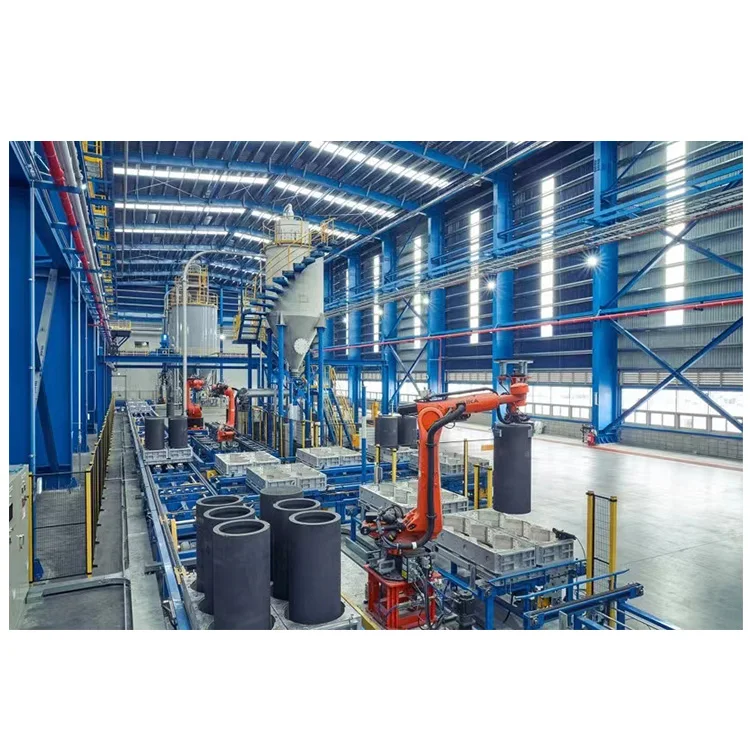 High Efficiency Lower Power Consumption Lengthwise Graphitization Furnace for UHP Electrode and Anode Material