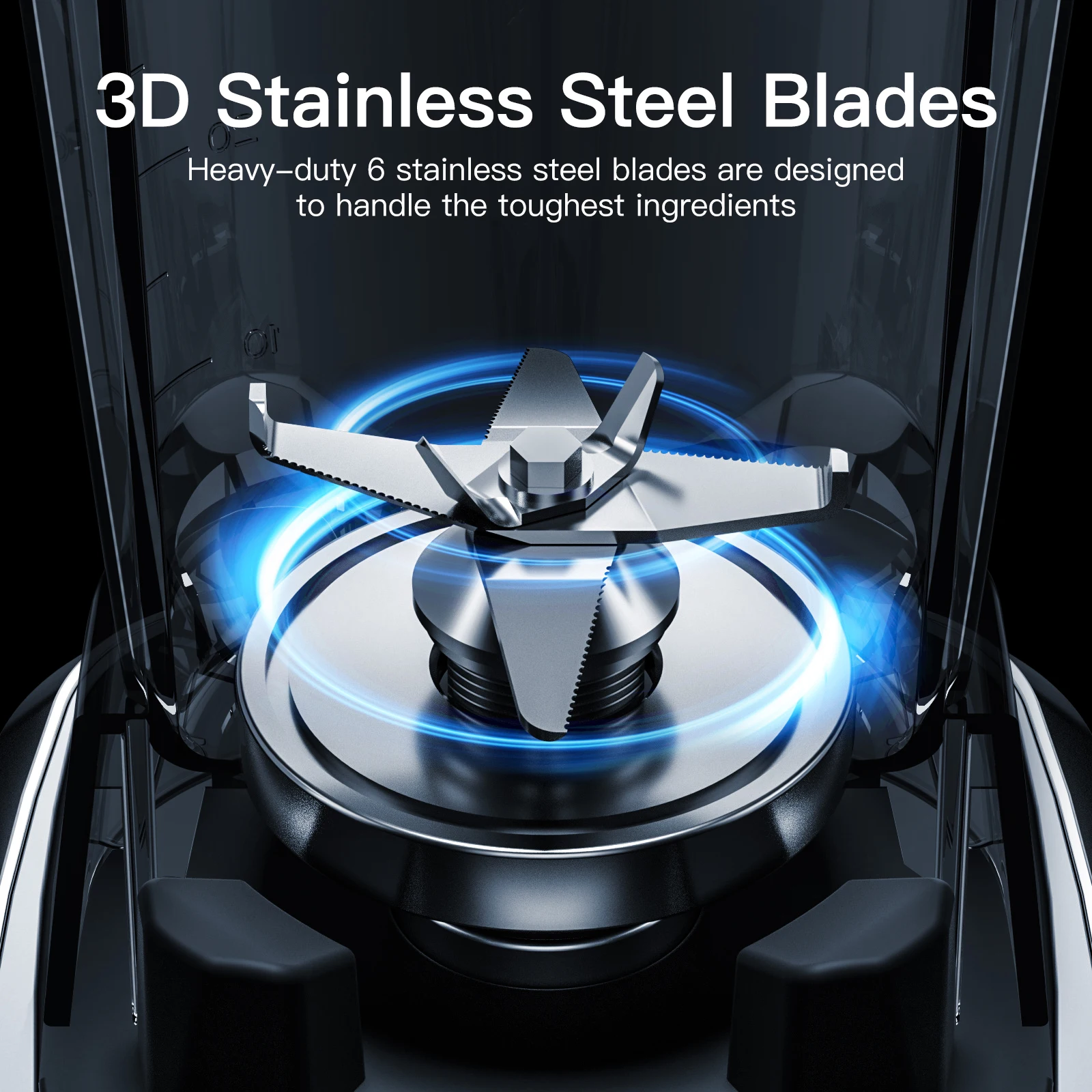 AMZCHEF Kitchen Cooking Appliance Commercial Table Blender Grinder Electric Food Blender Baby Food Making Machine