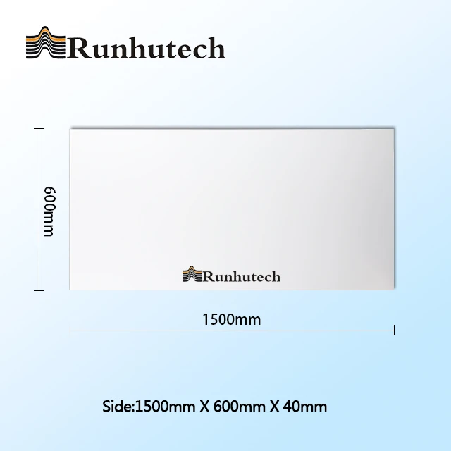1000w Ip50 Graphene Paint Electric White Infrared Heater panel Carbon Fiber Mounted Led Wall and Ceiling Light for Bedroom