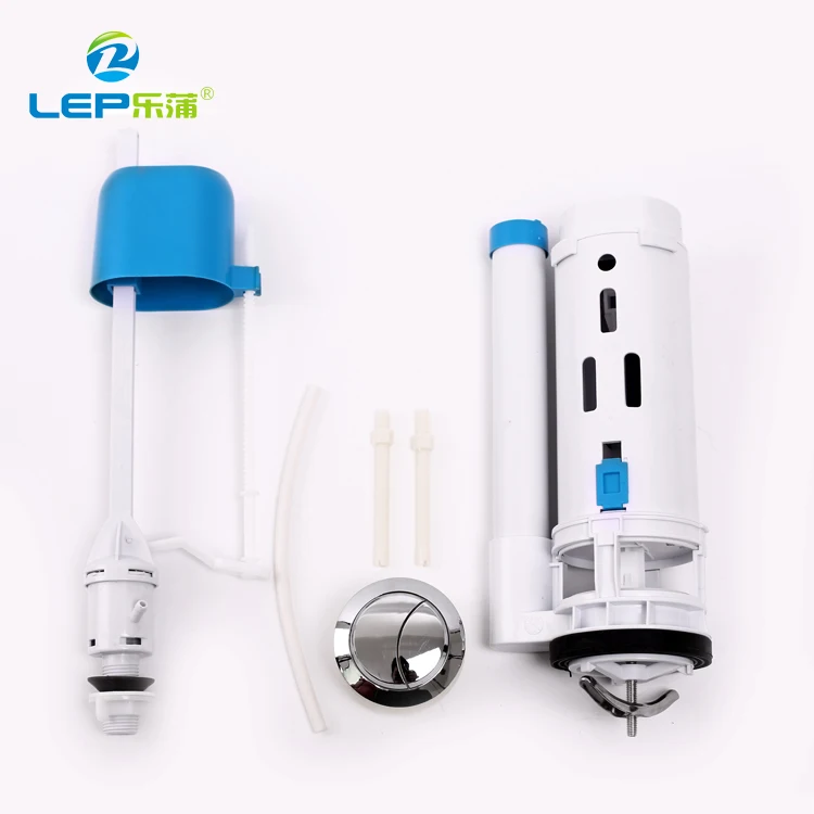 Dual-flush toilet tank fittings ABS flush valve