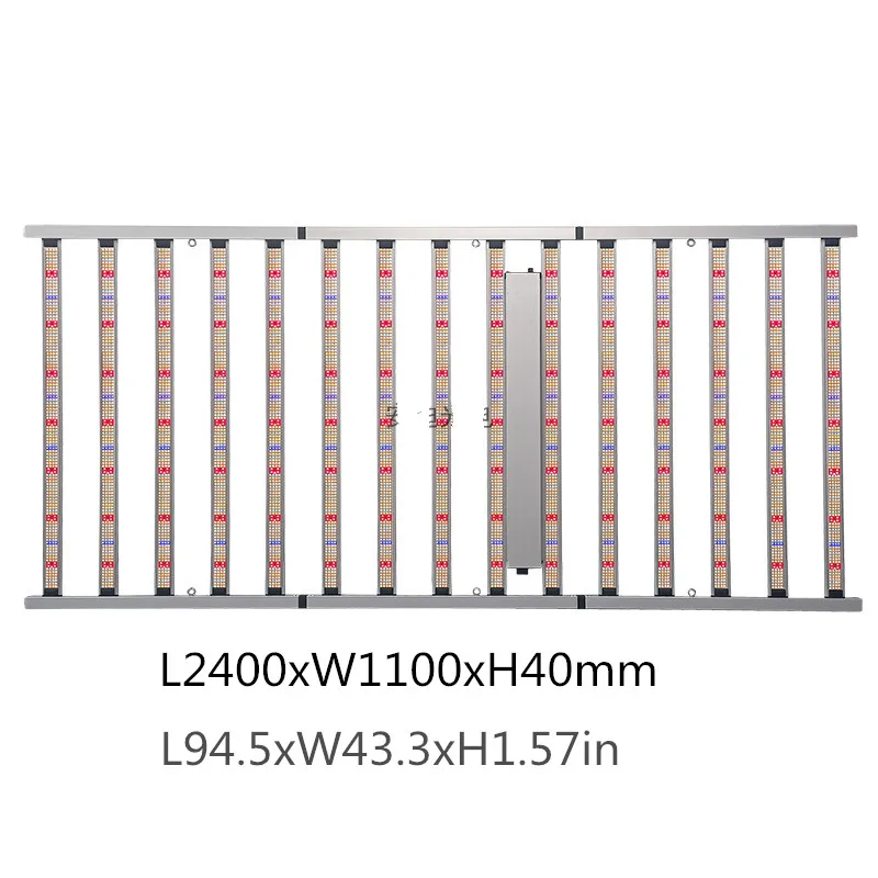 BAVAGREEN hot 1000W Grow Light Adjust Full Spectrum IR UV 3 Channels Dimmable Led Grow Bar For 4x6 4x8FT Growing Tent