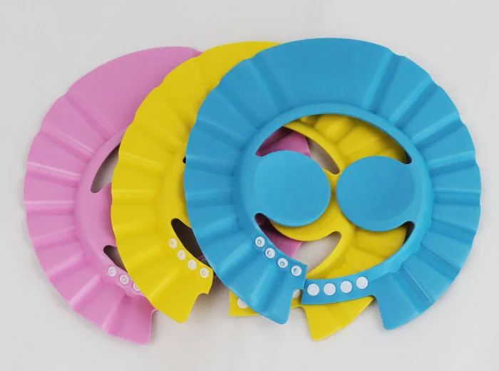 
Baby earmuffs shampoo cap adjustable infant bath cap baby shower cap 