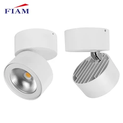 Adjustable downlight Indoor Surface Mounted Ceiling 10w 20w Cob Round Led Down Light