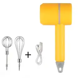 Egg Whisk Beater Convenient Wireless USB Egg Cream Milkshake 304 Stainless Steel Stirrer Handheld Egg Beater