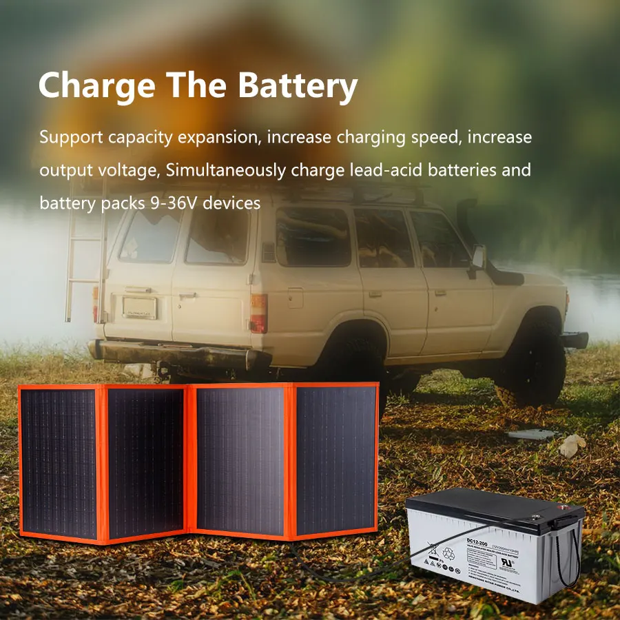 Germany Bipv Solar Panel 300 Watt  Solar Panel Rotterdam Folding Foldable Portable Solar Panel Charger