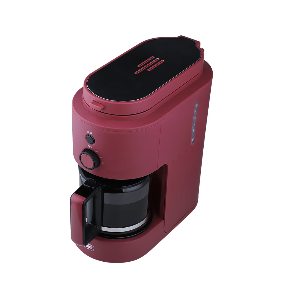5 Colors Choices  Bean to cup New Arrived Small Size  Brew Drip Coffee Maker Machine