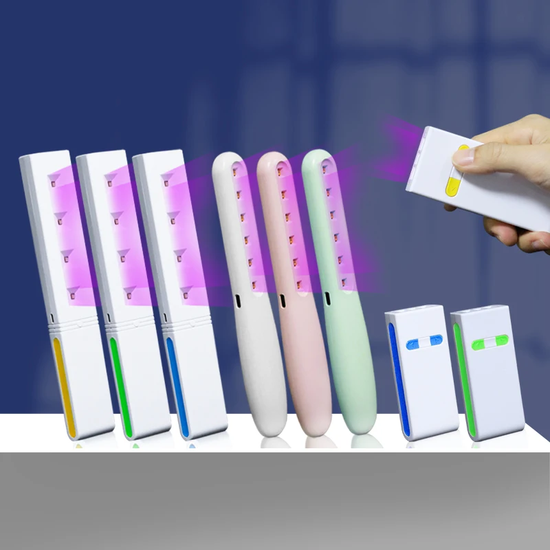 Fashionable New Arrival For 2020 Style Germs Cleaning Tool Portable UV Sterilizer Travel UV Sanitizing Wand for Household Used