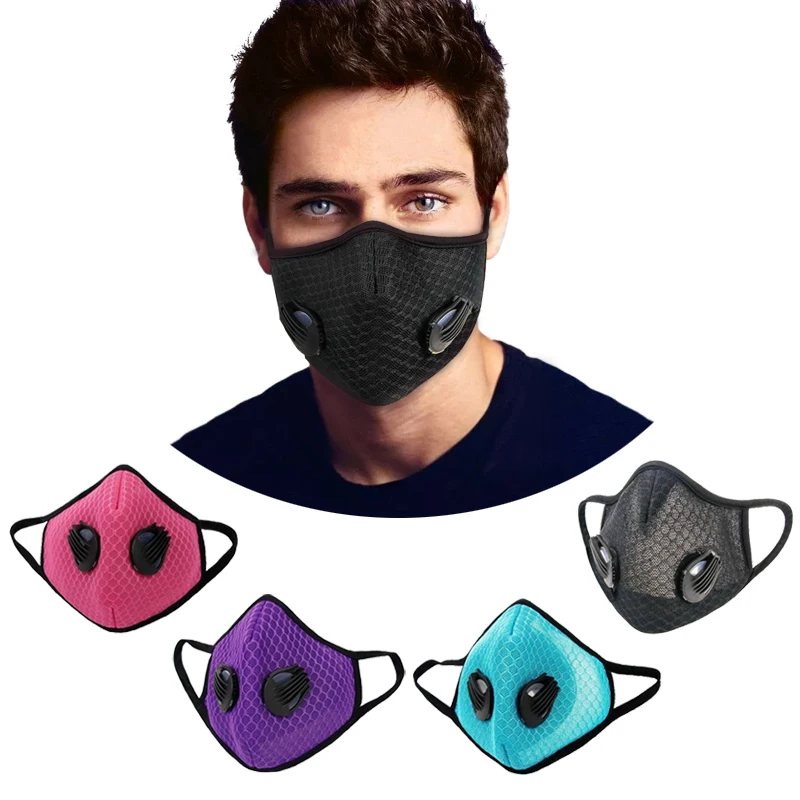 Черная мотоциклетная Спортивная Роскошная маска для фитнеса и лифтинга лица из резины