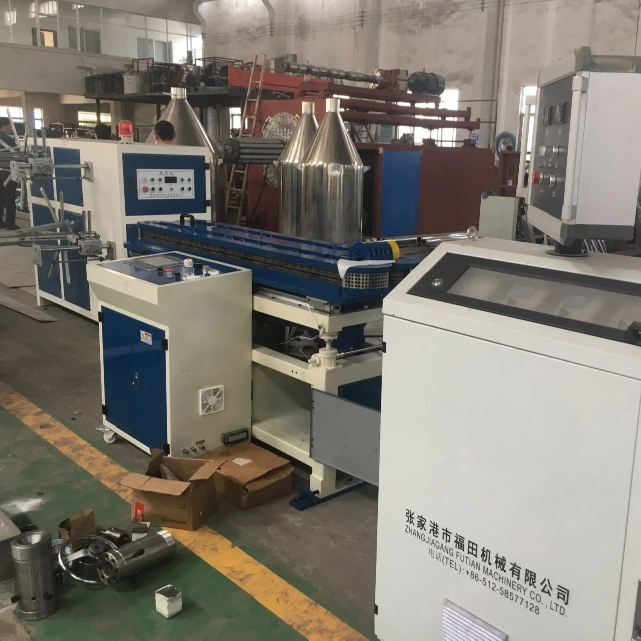 high efficiency corrugated pipe machine/corrugated pipe production line